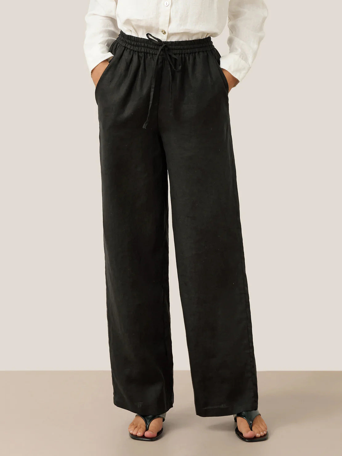 Pantalon Lin