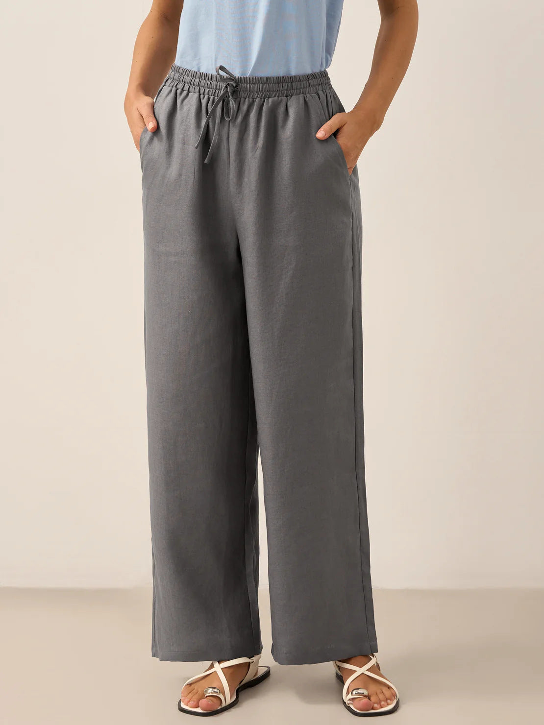 Pantalon Lin