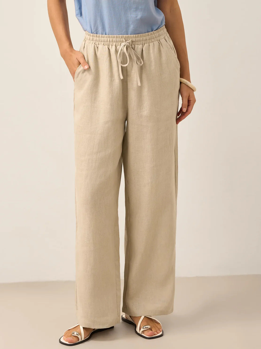 Pantalon Lin