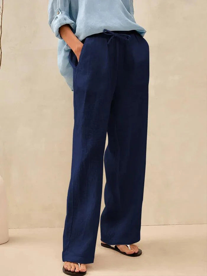 Pantalon Lin